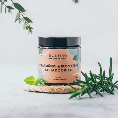 Body Scrub — Peppermint and Rosemary