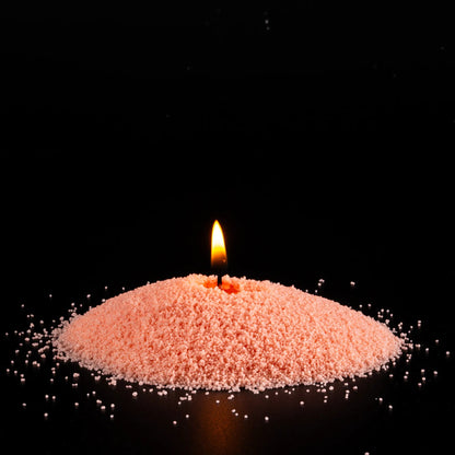 Powdered Candle Refill Kit – Unscented Peach, 330g